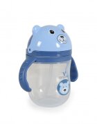 CANGAROO Cana cu pai si manere 240ml Bear Blue Berry
