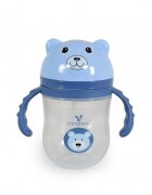 CANGAROO Cana cu pai si manere 240ml Bear Blue Berry