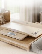 CANGAROO Cantar electronic pentru bebelusiadulti NeoScale 2in1 Alb ecran LCD functie hold capacitate 180 kg oprire automata