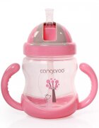 CANGAROO Canuta Roz cu manere pai cu valva anticolici capacitate 280 ml