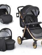 CANGAROO Carucior 3 in 1 Noble Black