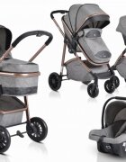 CANGAROO Carucior 3in1 transformabil Milan Grey