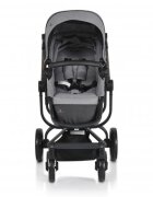CANGAROO Carucior modular 2 in 1 Ellada Grey cu landou intaritsezut reversibilmaner parental reglabilspatar reglabil cu pozitie somnhuse pentru picioare si geanta accesorii incluse