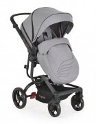 CANGAROO Carucior modular 2 in 1 Ellada Grey cu landou intaritsezut reversibilmaner parental reglabilspatar reglabil cu pozitie somnhuse pentru picioare si geanta accesorii incluse