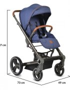 CANGAROO Carucior modular 2 in 1 Icon Jeans