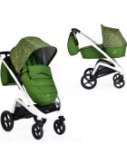 CANGAROO Carucior modular 2 in 1 S-Line Green + CADOU Pompa de san electrica Little Mom Easy Touch