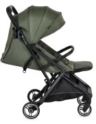 CANGAROO Carucior sport Airwalk Deep Green compatibil cabina avionpliere automata ultracompactacopertina XXL protectie UVUPF 50+ si ventilatiesuspensiispatar reglabil cu pozitie de somncentura de sigurantasuport pahar