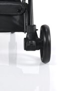CANGAROO Carucior sport Easy Fold Negru cu pliere compacta Autofoldpana la 22kgcadru din aluminiupozitie de somnroti EVA detasabile si husa de picioare inclusa