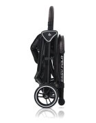 CANGAROO Carucior sport Easy Fold Negru cu pliere compacta Autofoldpana la 22kgcadru din aluminiupozitie de somnroti EVA detasabile si husa de picioare inclusa + CADOU Pompa de san electrica