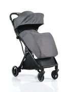 CANGAROO Carucior sport pana la 22kg cadru din aluminiu cu pliere compacta Autofoldspatar reglabil pana la pozitie de somnroti EVA detasabile si husa de picioare inclusa Easy Fold Gri