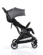 CANGAROO Carucior sport pana la 22kg cadru din aluminiu cu pliere compacta Autofoldspatar reglabil pana la pozitie de somnroti EVA detasabile si husa de picioare inclusa Easy Fold Gri