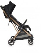 CANGAROO Carucior sport pana la 22kg cadru din aluminiu cu pliere compacta Autofoldspatar reglabil pana la pozitie de somnroti EVA detasabile si husa de picioare inclusa Easy Fold Limited edition Black