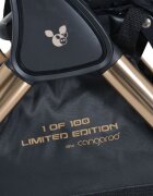 CANGAROO Carucior sport pana la 22kg cadru din aluminiu cu pliere compacta Autofoldspatar reglabil pana la pozitie de somnroti EVA detasabile si husa de picioare inclusa Easy Fold Limited edition Black