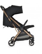 CANGAROO Carucior sport pana la 22kg cadru din aluminiu cu pliere compacta Autofoldspatar reglabil pana la pozitie de somnroti EVA detasabile si husa de picioare inclusa Easy Fold Limited edition Black