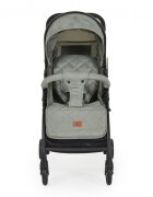 CANGAROO Carucior sport pentru copii London Green cadru din aluminiuspatar reglabilpozitie de somncentura de sigurantasuport picioare reglabilcapotina XXL cu fereastra plasaroti pivotantefranamaner parinte din PU