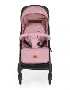 CANGAROO Carucior sport pentru copii London Pink cadru din aluminiuspatar reglabilpozitie de somncentura de sigurantasuport picioare reglabilcapotina XXL cu fereastra plasaroti pivotantefranamaner parinte din PU