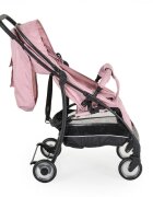 CANGAROO Carucior sport pentru copii London Pink cadru din aluminiuspatar reglabilpozitie de somncentura de sigurantasuport picioare reglabilcapotina XXL cu fereastra plasaroti pivotantefranamaner parinte din PU