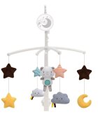 CANGAROO Carusel muzical pentru patut Dreamy Grey
