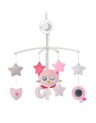 CANGAROO Carusel muzical pentru patut Dreamy Pink