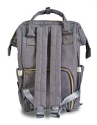 CANGAROO Geanta tip rucsac pentru mamici Amelia Greycurele reglabilecompartiment termic pentru biberoanebuzunare multiple