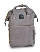 CANGAROO Geanta tip rucsac pentru mamici Amelia Greycurele reglabilecompartiment termic pentru biberoanebuzunare multiple