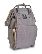 CANGAROO Geanta tip rucsac pentru mamici Amelia Greycurele reglabilecompartiment termic pentru biberoanebuzunare multiple