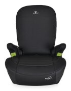 CANGAROO Inaltator auto Cosmos Black 125-150 cm cu spatar rabatabilFixare cu ISOFIXCertificare I-Size R-129Husa detasabilaCotiere