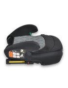 CANGAROO Inaltator auto pentru copii Jax i-Size Grey 125-150cmfixare cu isofixcentura de ghidajspatar detasabil si husa lavabila