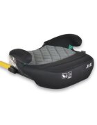 CANGAROO Inaltator auto pentru copii Jax i-Size Grey 125-150cmfixare cu isofixcentura de ghidajspatar detasabil si husa lavabila