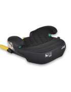 CANGAROO Inaltator auto pentru copii Jax i-Size Negru 125-150cmfixare cu isofixcentura de ghidajspatar detasabil si husa lavabila