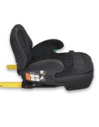 CANGAROO Inaltator auto pentru copii Jax i-Size Negru 125-150cmfixare cu isofixcentura de ghidajspatar detasabil si husa lavabila
