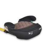 CANGAROO Inaltator auto pentru copii Jax i-Size Roz 125-150cmfixare cu isofixcentura de ghidajspatar detasabil si husa lavabila