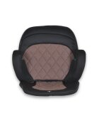 CANGAROO Inaltator auto pentru copii Jax i-Size Roz 125-150cmfixare cu isofixcentura de ghidajspatar detasabil si husa lavabila