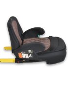 CANGAROO Inaltator auto pentru copii Jax i-Size Roz 125-150cmfixare cu isofixcentura de ghidajspatar detasabil si husa lavabila