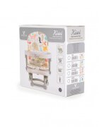 CANGAROO Inaltator de masa booster pentru copii Kiwi 123pliere compacta cu maner transportinaltime reglabila 4 nivelepicioare antiderapantemasuta detasabila cu compartiment paharhusa impermeabilacenturi de siguranta