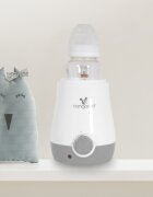CANGAROO Incalzitor cu functie sterilizare biberoane copii BabyUno Gri diametru 80mm oprire automata