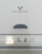 CANGAROO Incalzitor pentru servetele umede Alba 3 nivele de temperatura tehnologie Surround heating control tactil cu afisaj LED lumina de veghe integrata
