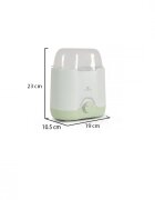 CANGAROO Incalzitor si sterilizator electric 2 in 1 pentru sticlebiberoane cu oprire automata si functie gatire cu aburi Bollente Green