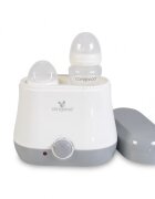 CANGAROO Incalzitor si sterilizator electric pentru biberoane 3in1 BabyDuo Grey