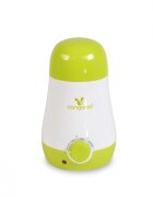 CANGAROO Incalzitor si sterilizator electric pentru biberoane BabyUno 3in1 Greenpermite incalzire biberoane si borcanaseFunctiioprire automatasterilizareincalzireaburire fructelegume