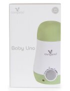 CANGAROO Incalzitor si sterilizator electric pentru biberoane BabyUno 3in1 Verde deschispermite incalzire biberoane si borcanaseFunctiioprire automatasterilizareincalzireaburire fructelegume