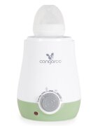CANGAROO Incalzitor si sterilizator electric pentru biberoane BabyUno 3in1 Verde deschispermite incalzire biberoane si borcanaseFunctiioprire automatasterilizareincalzireaburire fructelegume