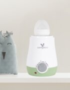 CANGAROO Incalzitor si sterilizator electric pentru biberoane BabyUno 3in1 Verde deschispermite incalzire biberoane si borcanaseFunctiioprire automatasterilizareincalzireaburire fructelegume