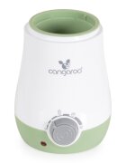 CANGAROO Incalzitor si sterilizator electric pentru biberoane BabyUno 3in1 Verde deschispermite incalzire biberoane si borcanaseFunctiioprire automatasterilizareincalzireaburire fructelegume