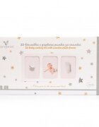 CANGAROO Kit mulaj 3D pentru mana si picior din ipsos Mold cu ramausor de realizatfara coaceredimensiune rama 39x5x19 cm