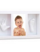 CANGAROO Kit mulaj 3D pentru mana si picior din ipsos Mold cu ramausor de realizatfara coaceredimensiune rama 39x5x19 cm