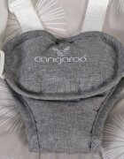 CANGAROO Leagan electric bebelusi Swing Cloud Grey cu sezut reglabil5 viteze de leganaretemporizatorsezut rotativ 90gradepernuta reductorcenturi de sigurantaadaptor priza inclus