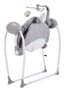 CANGAROO Leagan electric cu conectare la priza Baby Swing+ Grey