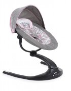 CANGAROO Leagan electric cu conectare la priza cu telecomanda si sezut rotativ Meira Pink