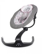 CANGAROO Leagan electric cu conectare la priza cu telecomanda si sezut rotativ Meira Pink